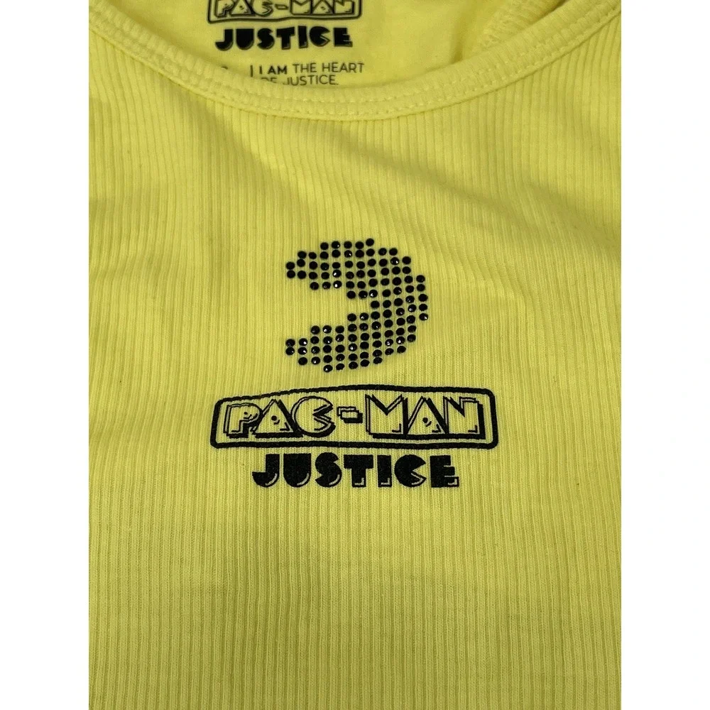 Justice Girls‎ Pacman Tank Size S Yellow